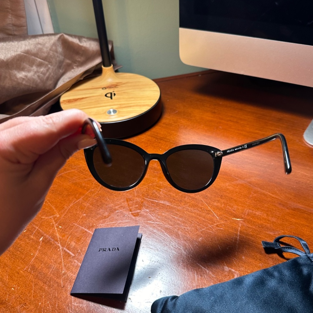 PRADA Round Tinted Sunglasses - Picture 7 of 11